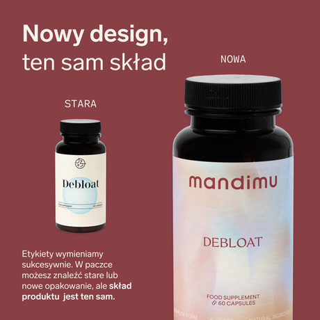Koniec wzdęć, enzymy trawienne (Debloat)