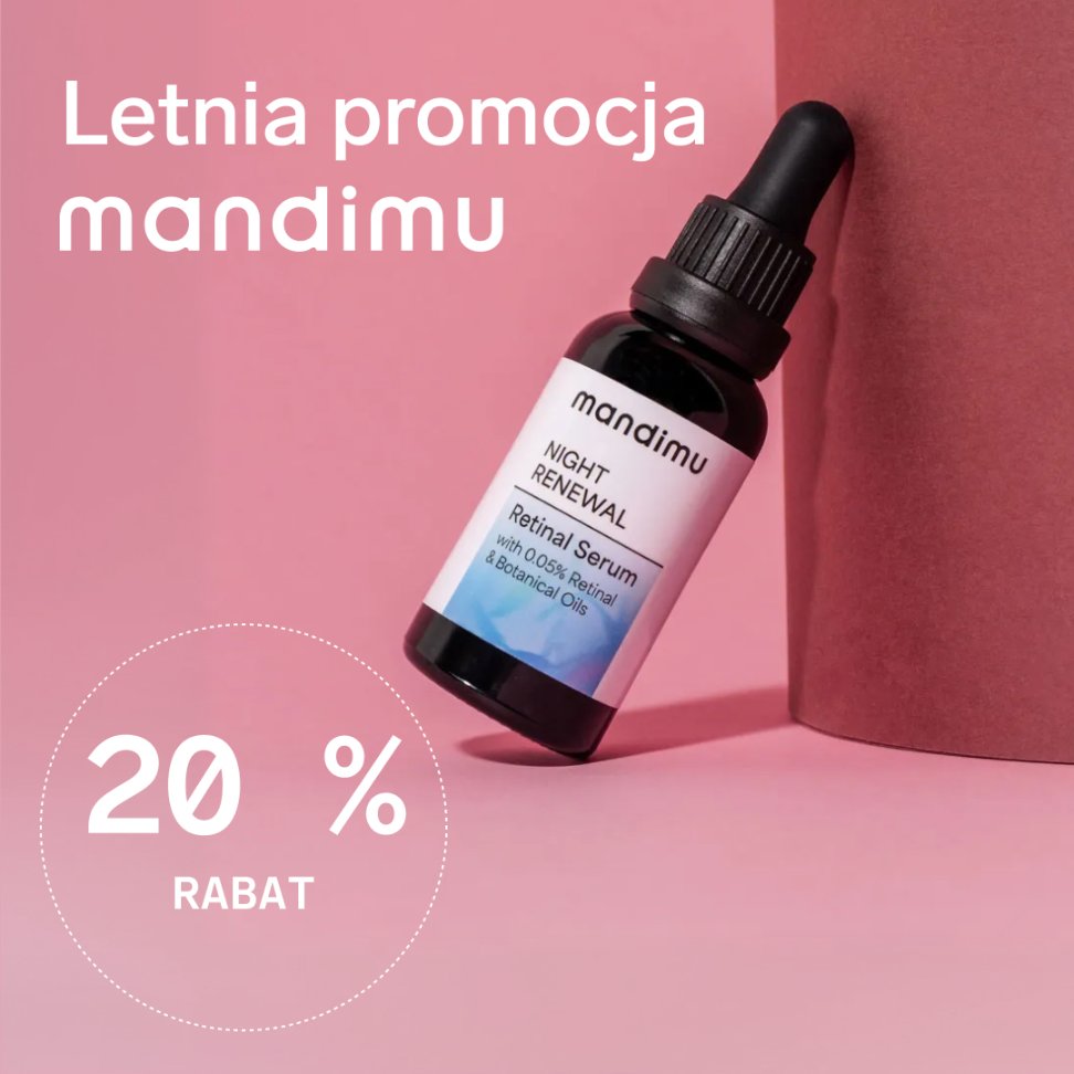 Serum z retinalem Night Renewal z 0,05% retinalu i olejami roślinnymi 30 ml