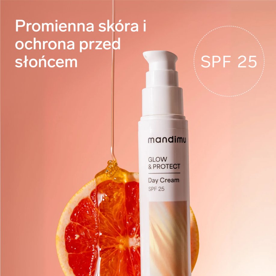 Krem na dzień Glow & Protect SPF 25 z astaksantyną i witaminą C 50 ml