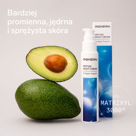 Krem na noc Advanced Peptide dla wsparcia kolagenu 50 ml