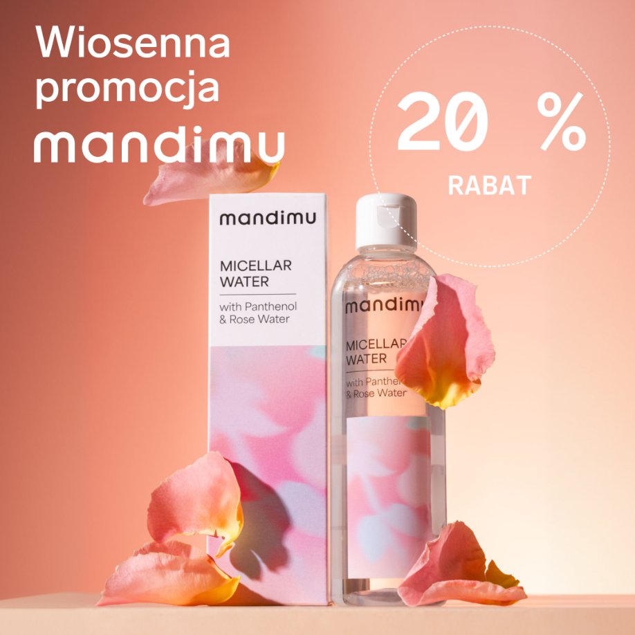 Płyn micelarny z pantenolem i wodą różaną 250 ml