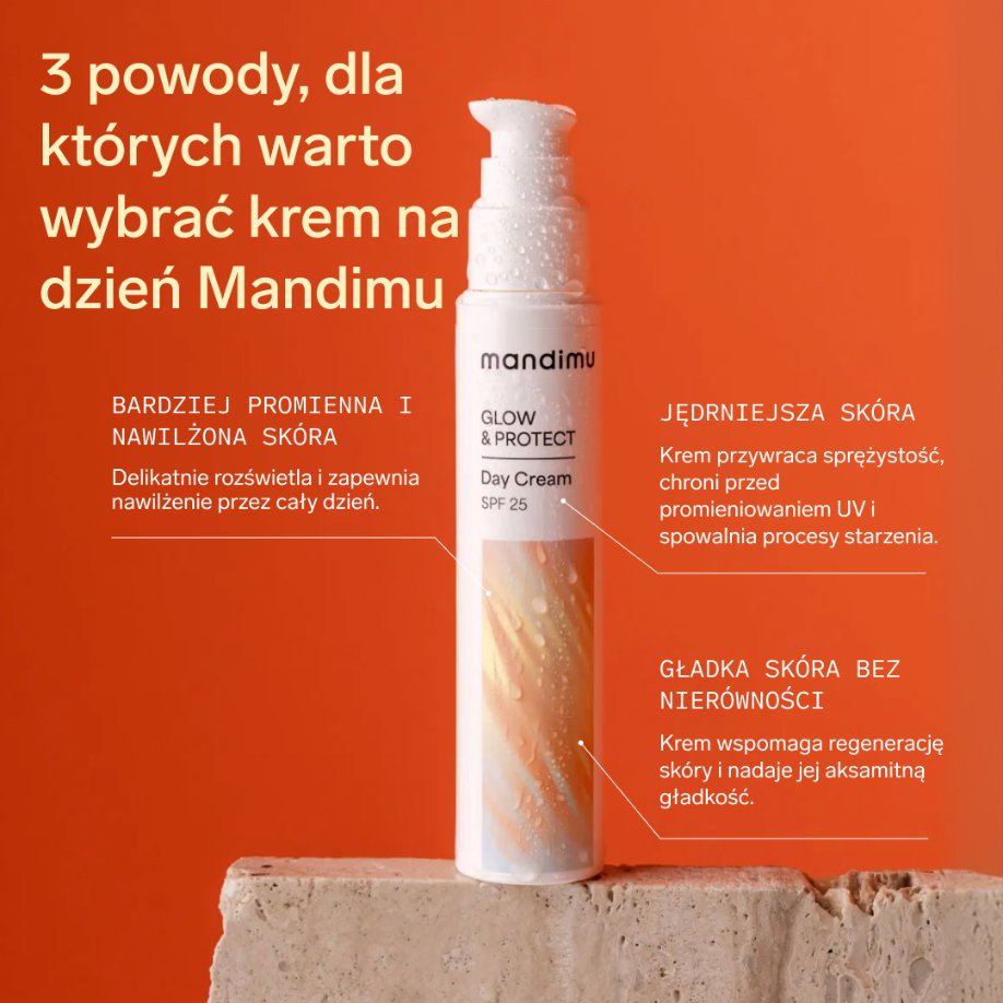 Krem na dzień Glow & Protect SPF 25 z astaksantyną i witaminą C 50 ml