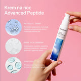 Krem na noc Advanced Peptide dla wsparcia kolagenu 50 ml