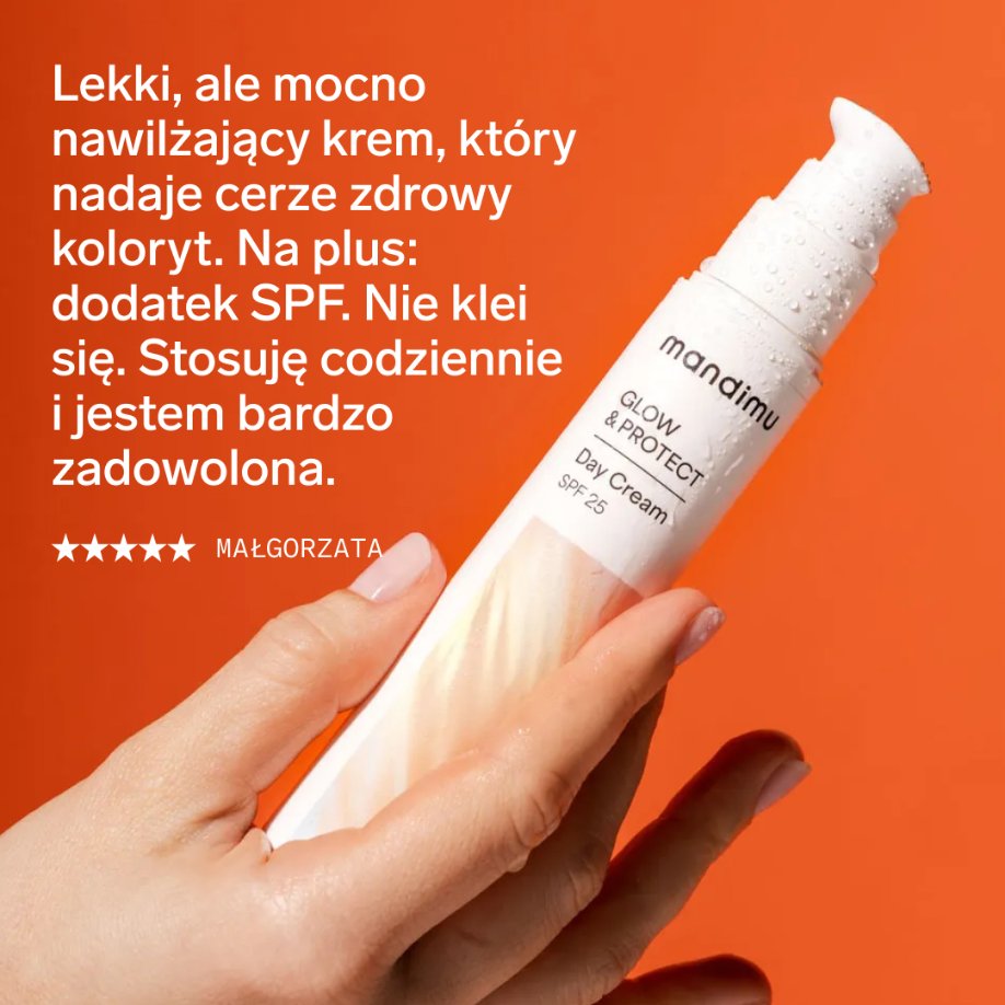 Krem na dzień Glow & Protect SPF 25 z astaksantyną i witaminą C 50 ml