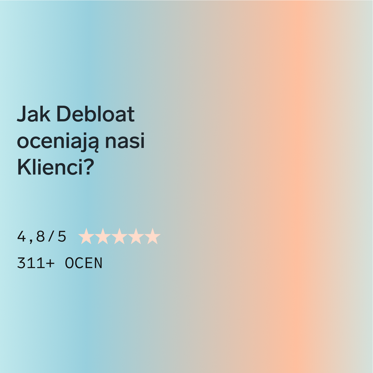 Koniec wzdęć (Debloat)