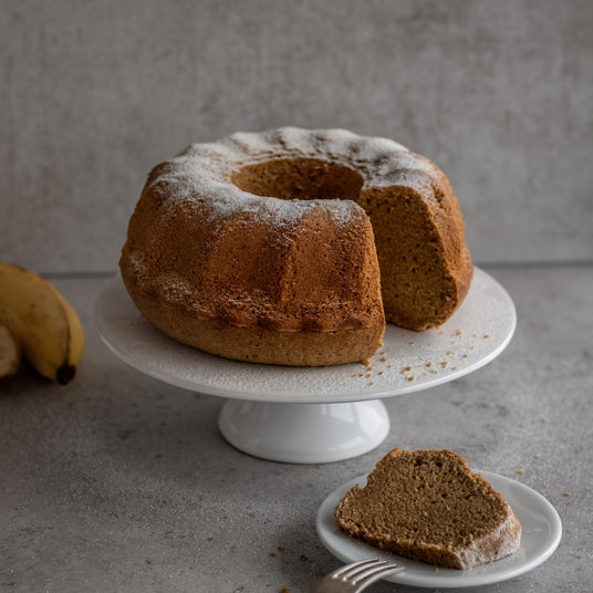 Babka bananowa z mąki pełnoziarnistej