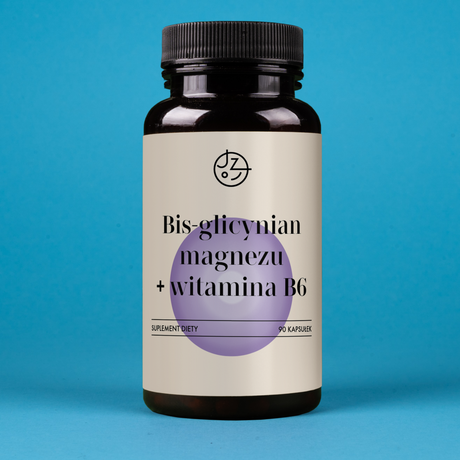 Bis-glicynian magnezu + witamina B6