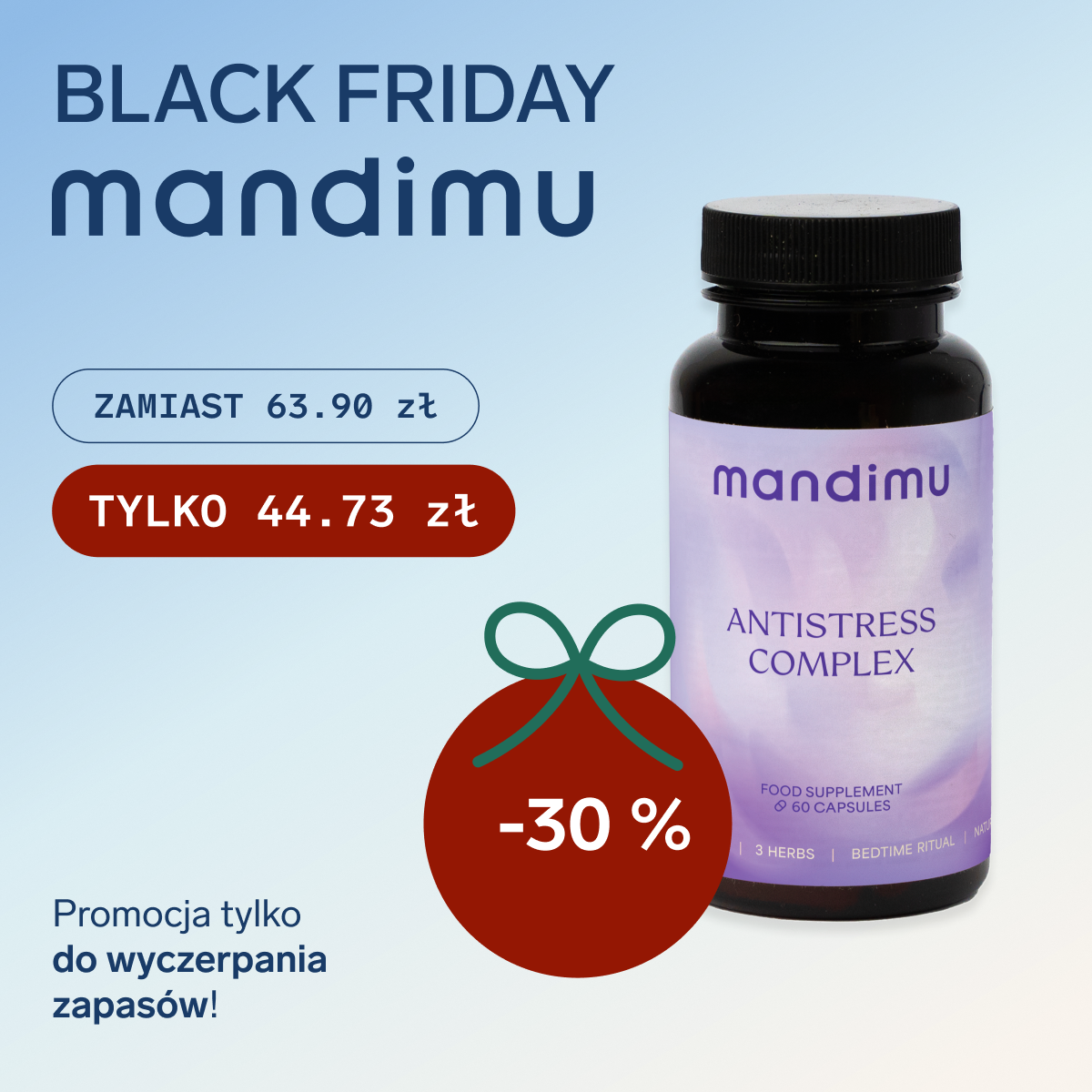 Black Friday Mandimu – Spokojne nerwy 44.73 zł