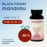 Black Friday Mandimu – Kolagen Kompleks + witamina A, C i cynk (wegetariański) 69.93 zł