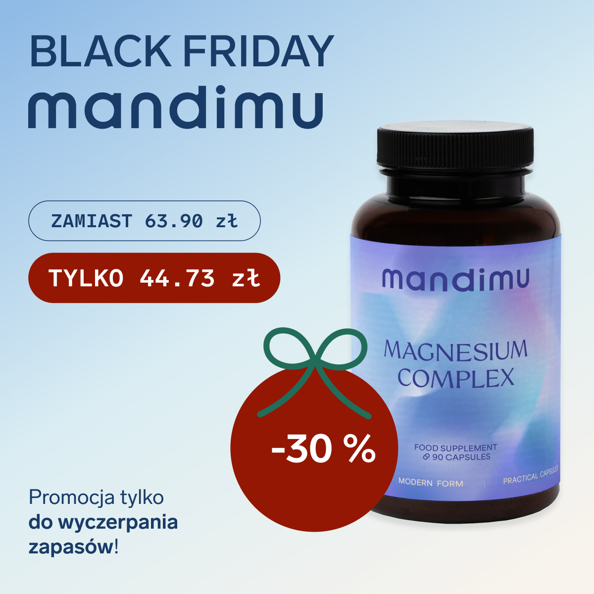 Black Friday Mandimu – Magnez Kompleks 44.73 zł