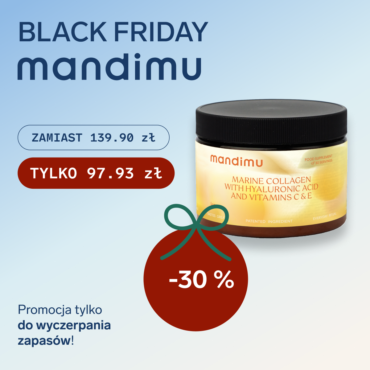 Black Friday Mandimu – Kolagen premium … (smak cytrynowy) 97.93 zł