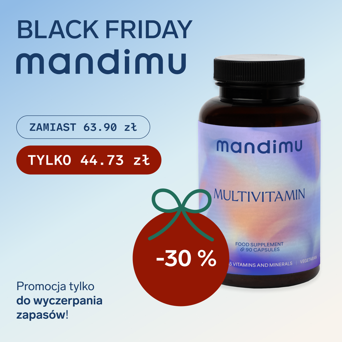 Black Friday Mandimu – Multiwitamina 44.73 zł
