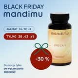 Black Friday Mandimu – Omega 3 38.43 zł