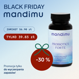 Black Friday Mandimu – Probiotyki FORTE 39.83 zł