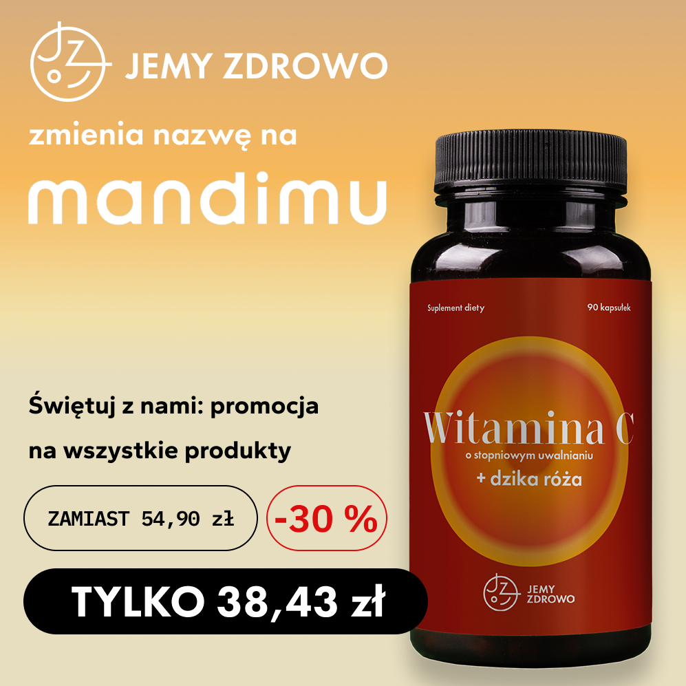 Witamina C o stopniowym uwalnianiu + dzika róża