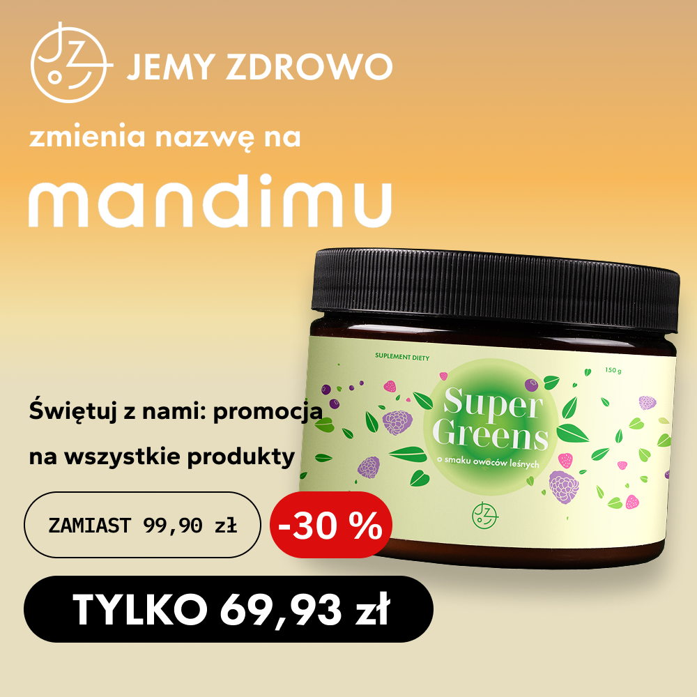 Super Greens o smaku owoców leśnych