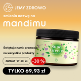 Super Greens o smaku owoców leśnych