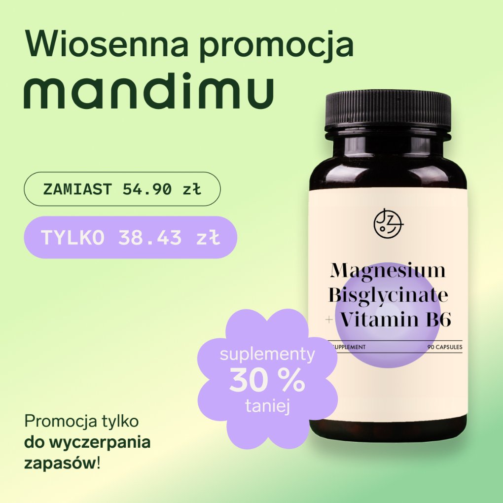 Bis-glicynian magnezu + witamina B6