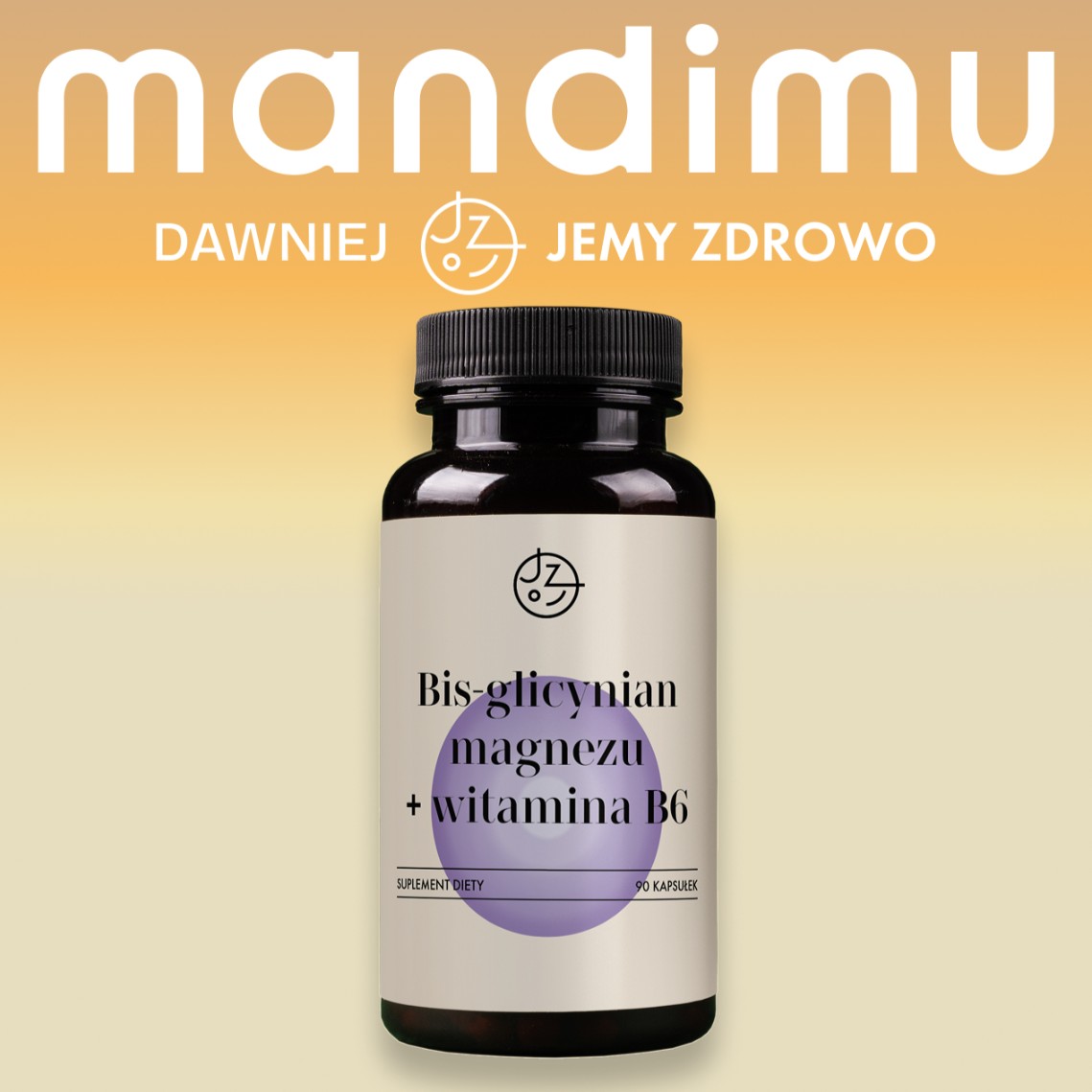 Bis-glicynian magnezu + witamina B6
