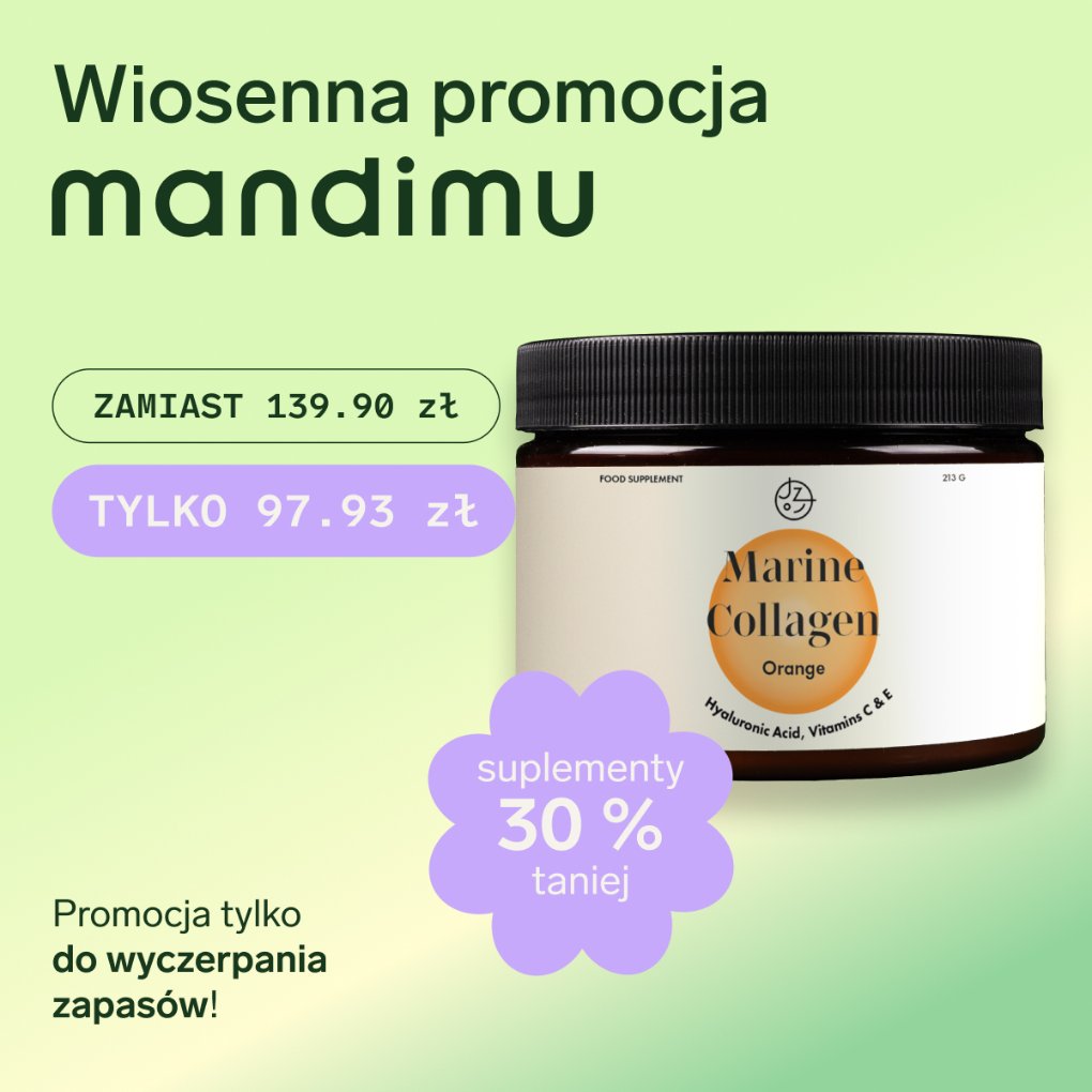 Kolagen premium z kwasem hialuronowym i witaminą C i E (smak pomarańczowy)