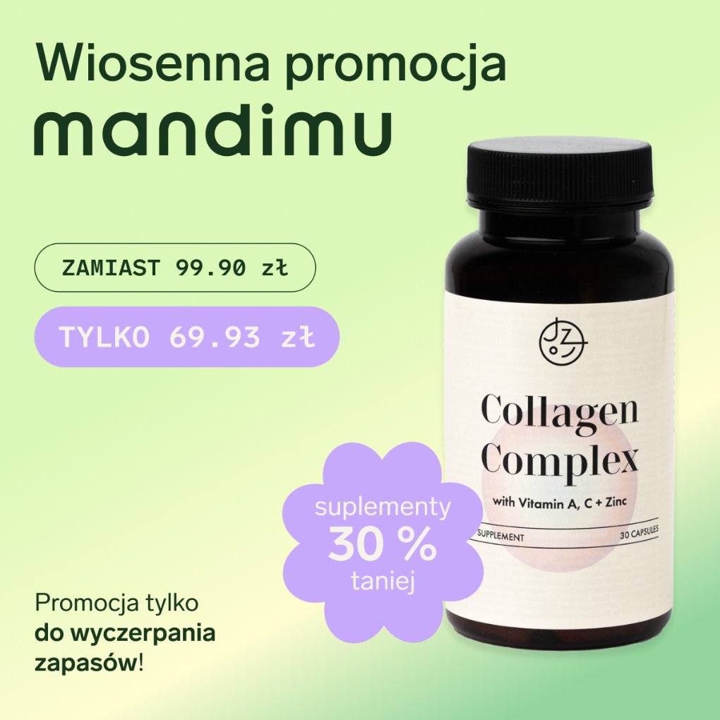 Kolagen Kompleks + witamina A, C i cynk (wegetariański)