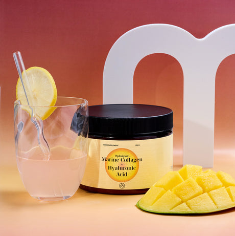 Kolagen premium z kwasem hialuronowym i witaminą C (smak mango)