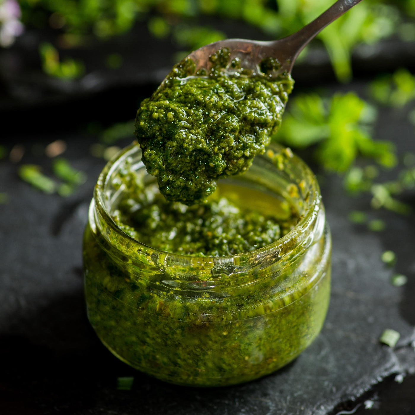 Pesto z bazylii