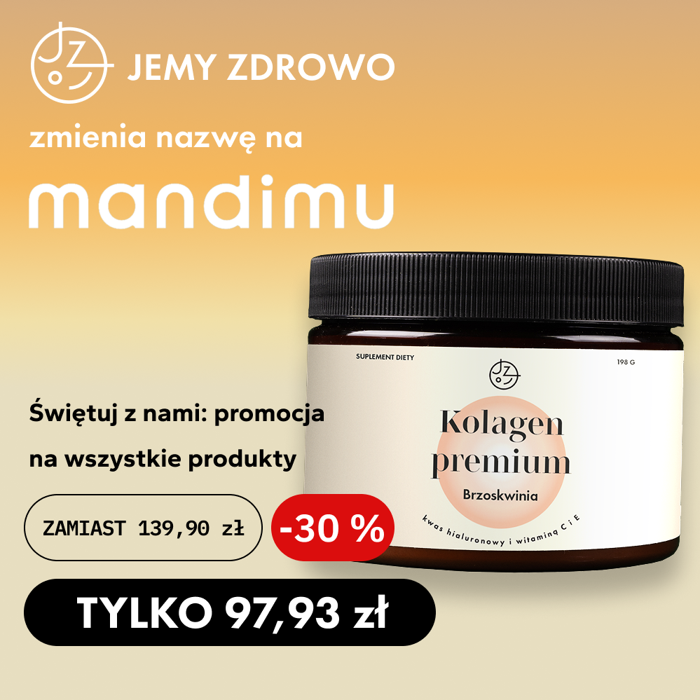 Kolagen premium z kwasem hialuronowym i witaminą C i E (smak brzoskwiniowy)