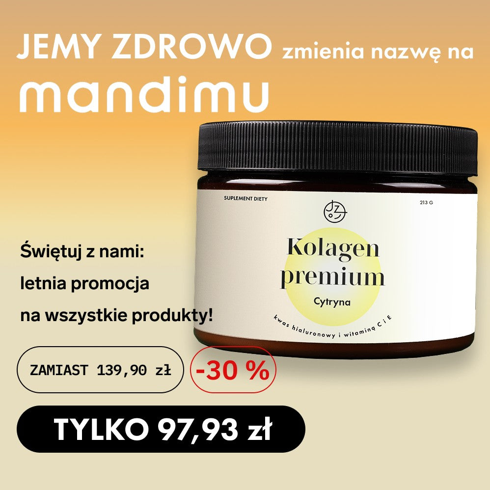 Kolagen premium z kwasem hialuronowym i witaminą C i E (smak cytrynowy)
