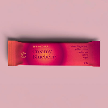Zestaw 4 batonów energetycznych – Chocolate & Caramel, Cream Blueberry, Almond Dream, Salted Caramel Peanut 🍫🫐🥜